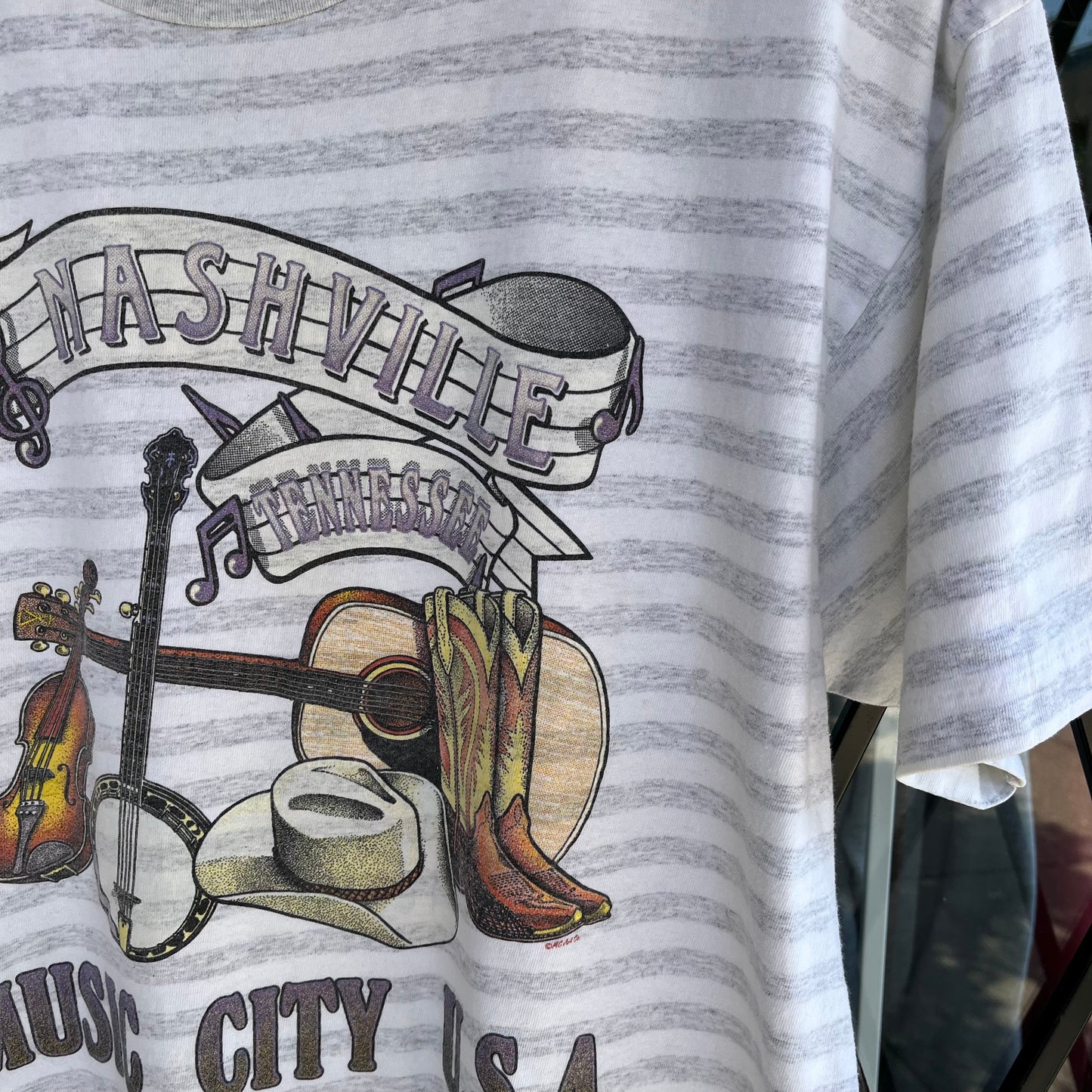 Vintage Nashville Country Tee - Size XL