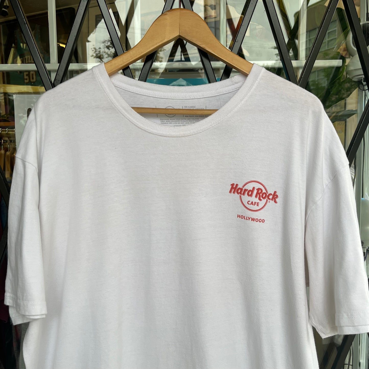 Hard Rock Cafe Hollywood Palm Trees Tee - Size XXL