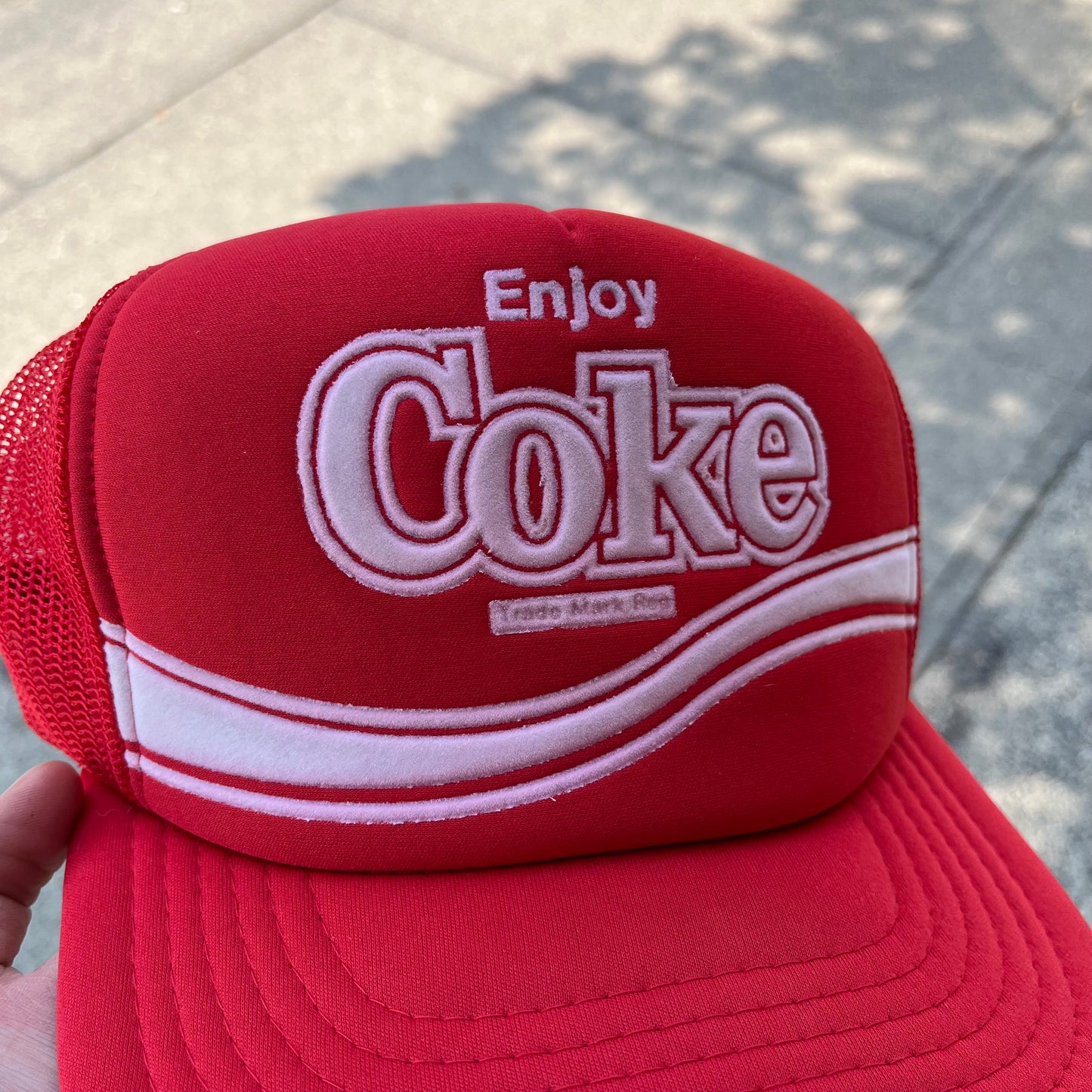 Vintage Coca Cola Trucker Hat