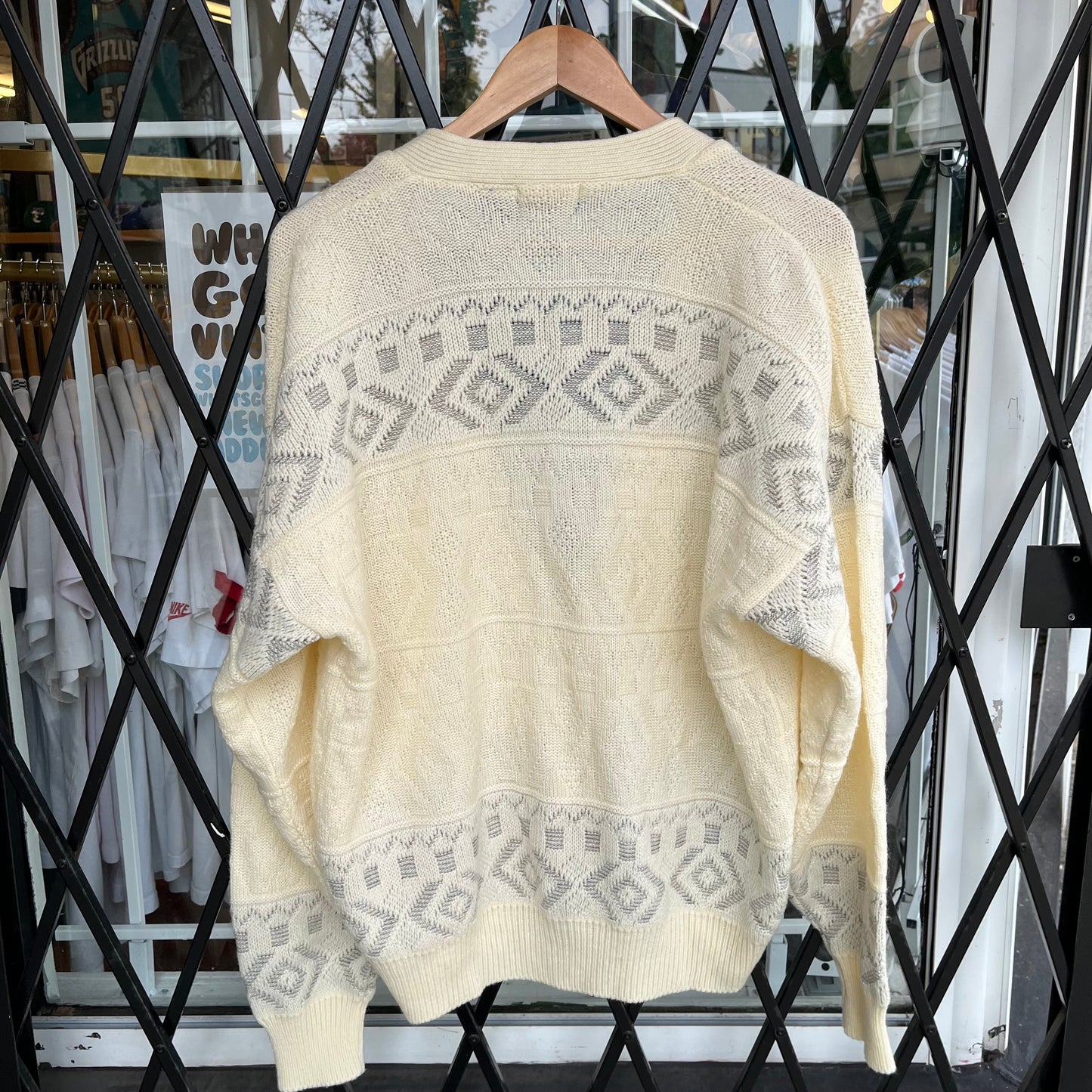 Vintage Mervyns Knit Cardigan - Size L