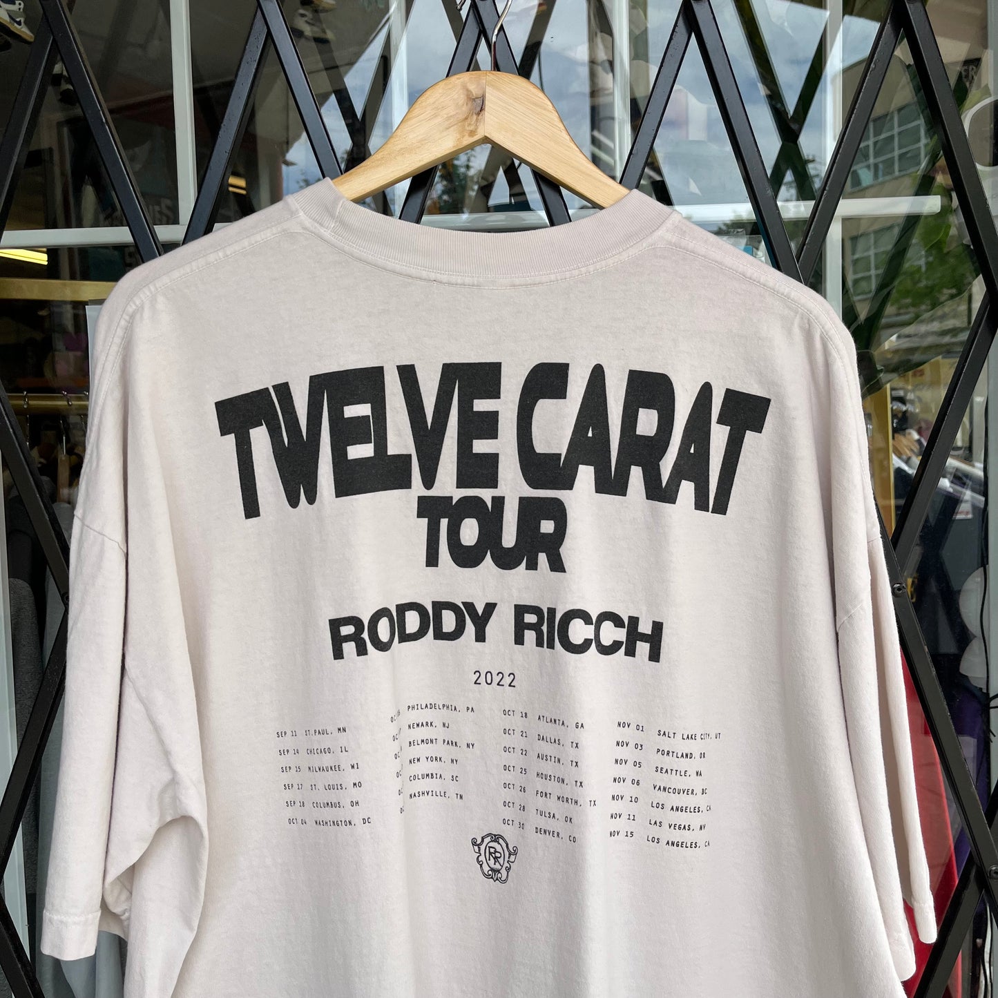 2022 Roddy Rich Tour Tee - Size XXL