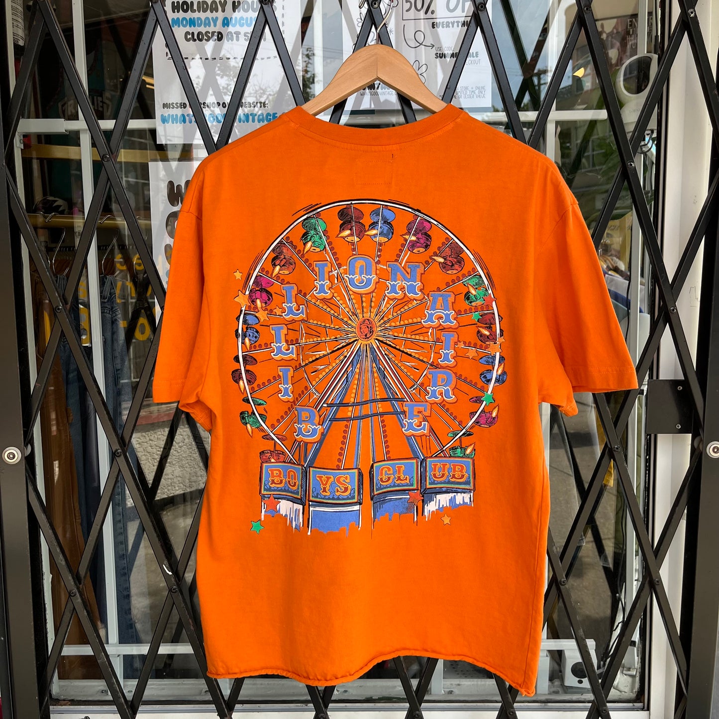 Billionaire Boys Club Planetary Expo Cropped Tee - Size M
