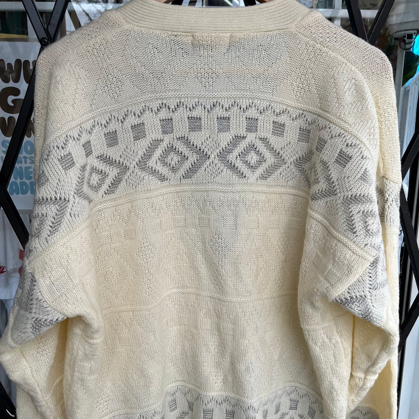 Vintage Mervyns Knit Cardigan - Size L
