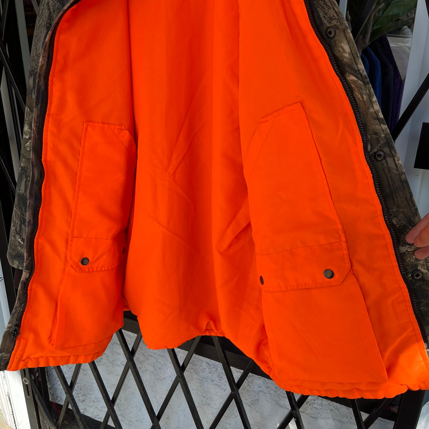 Vintage Mossy Oak Winter Hunting Jacket - Size XL