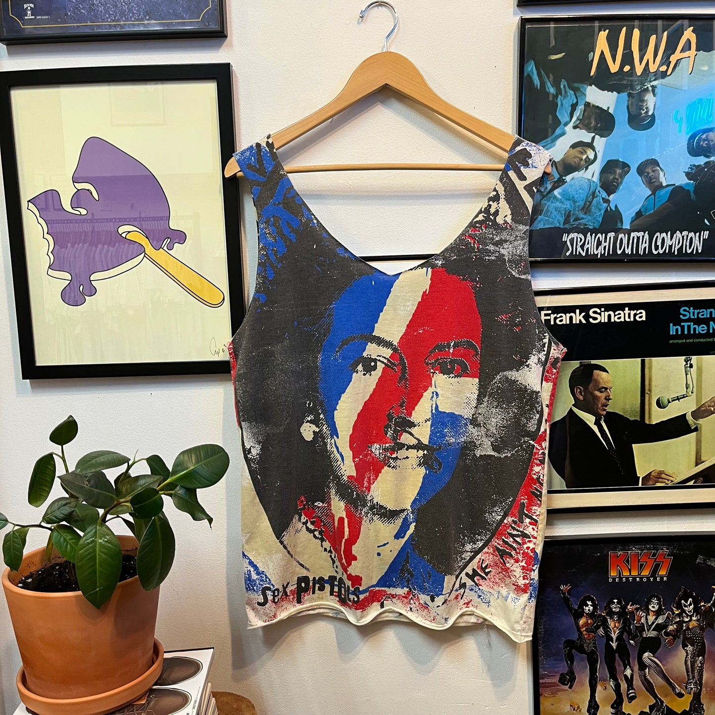 Chopped Vintage Sex Pistols Shirt - Size M
