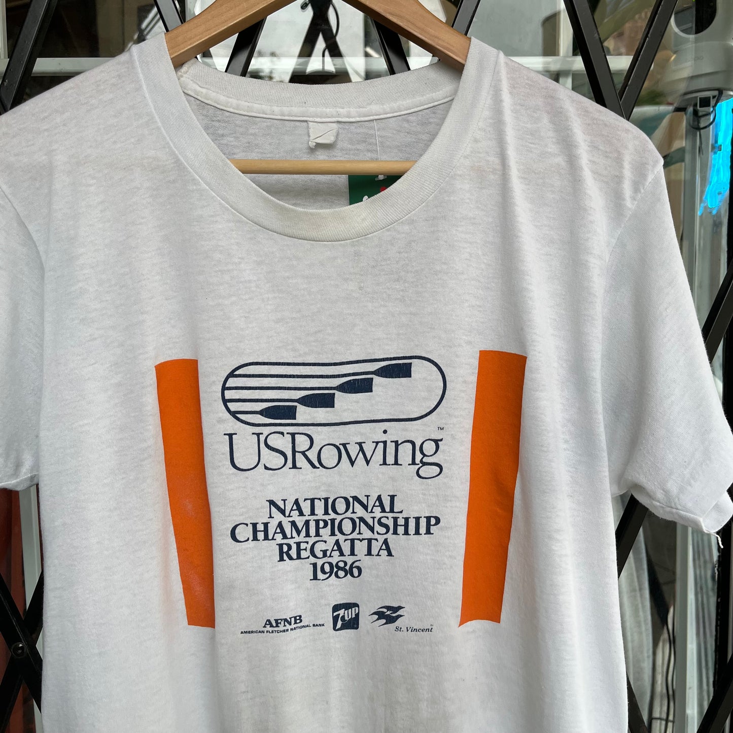 1986 US Rowing Tee - Size M