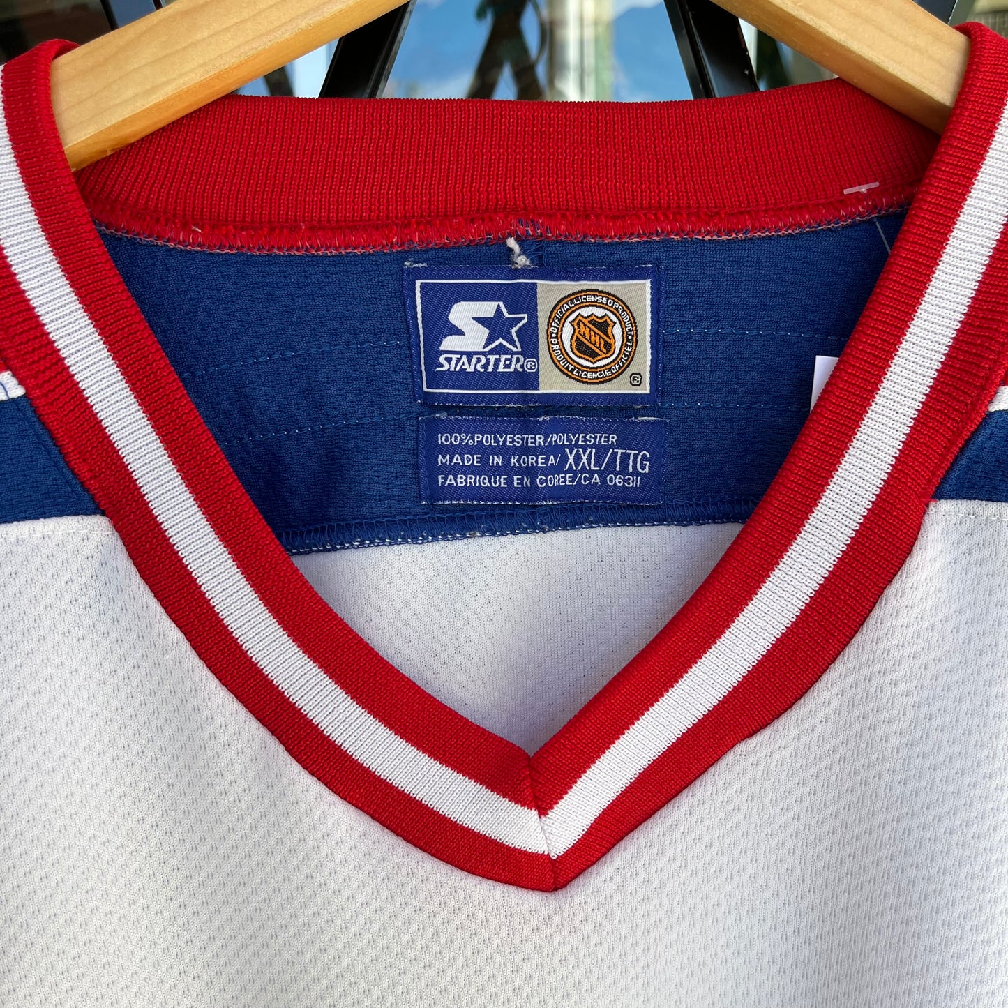 Vintage Starter NY Rangers Jersey - Size XXL
