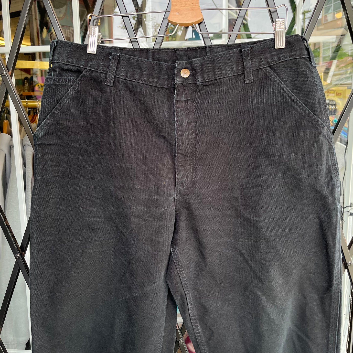 Carhartt Carpenter Pants Black - Size 36W
