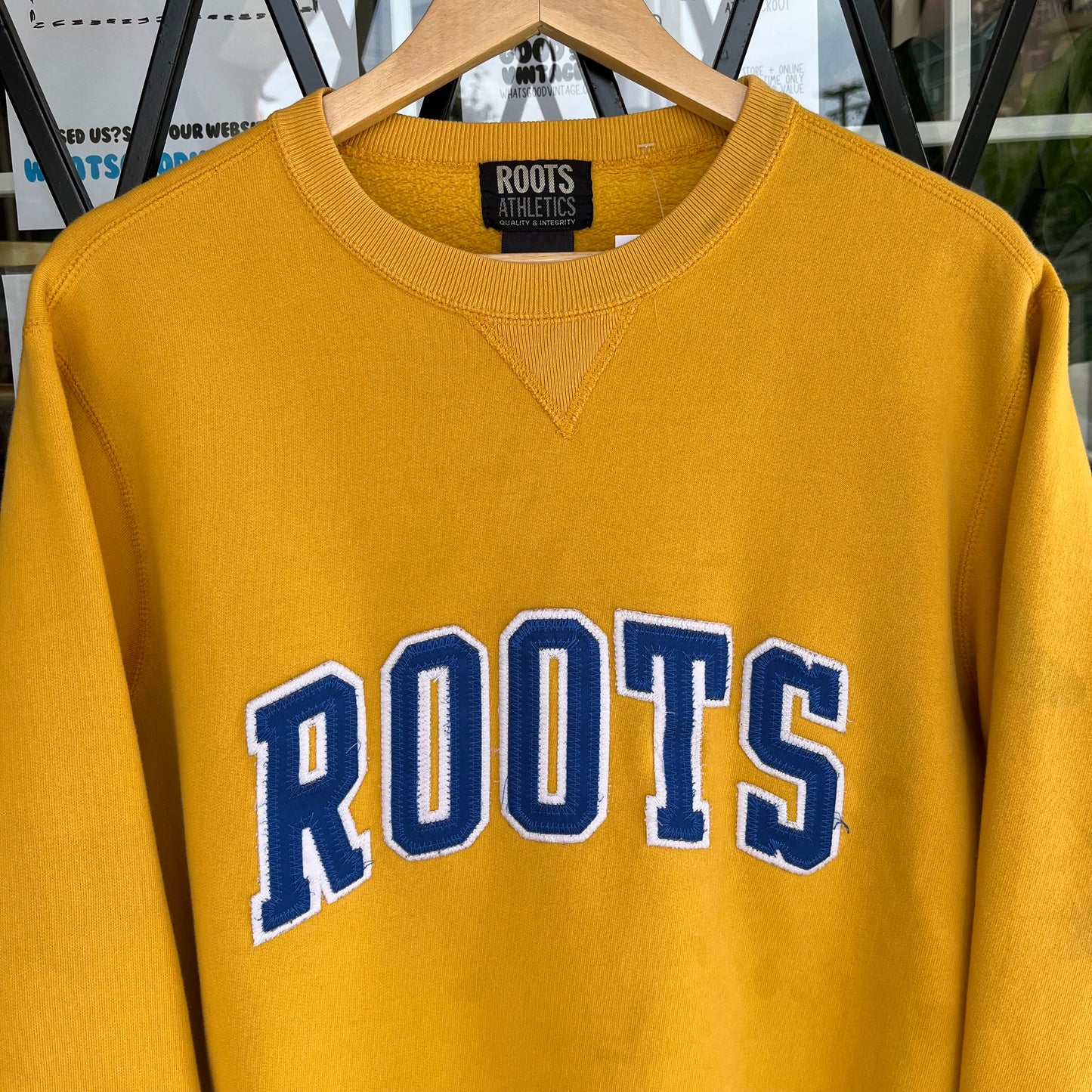 Vintage Roots Basic Crewneck Yellow - Size S