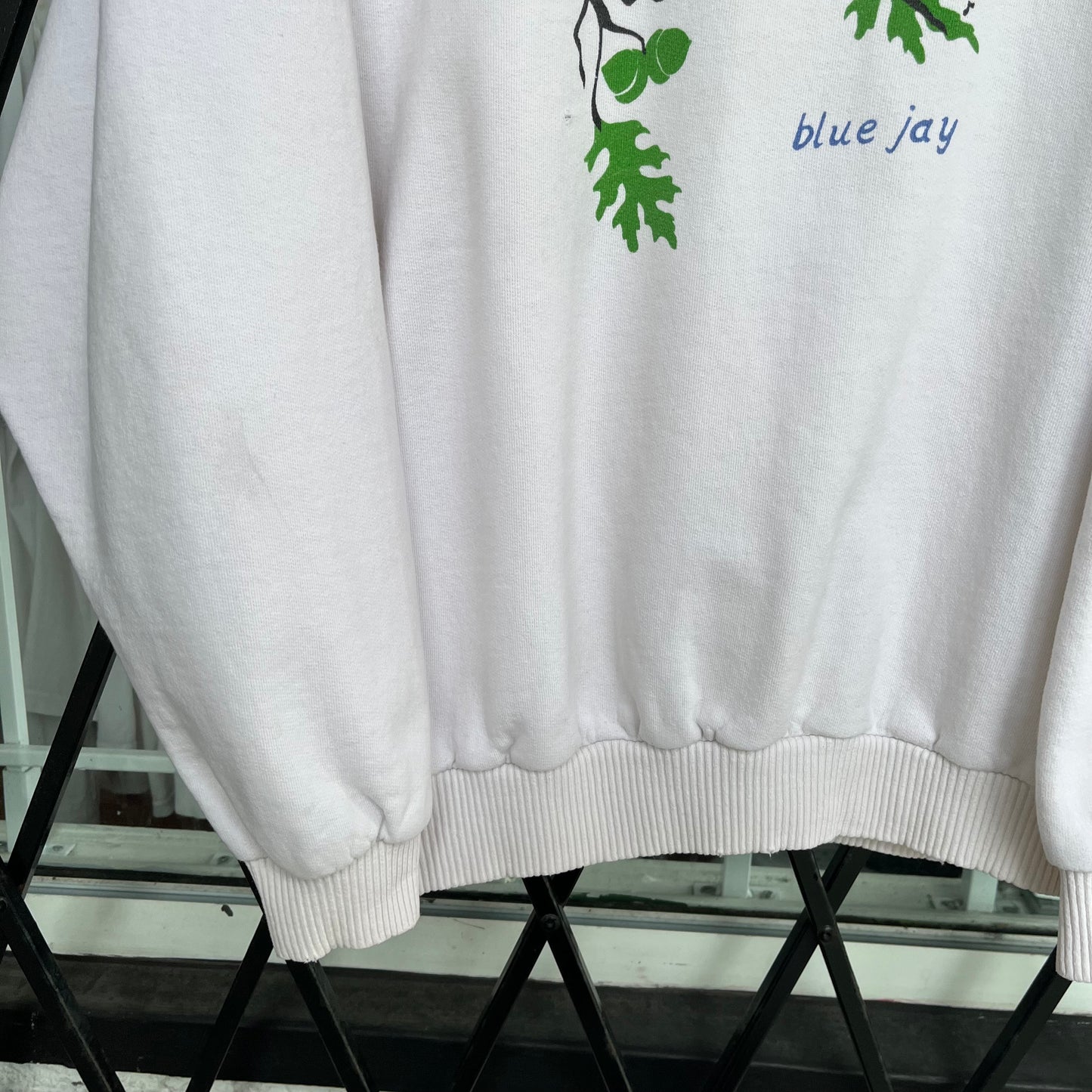 Vintage Blue Jay Bird Crewneck - Size XXL