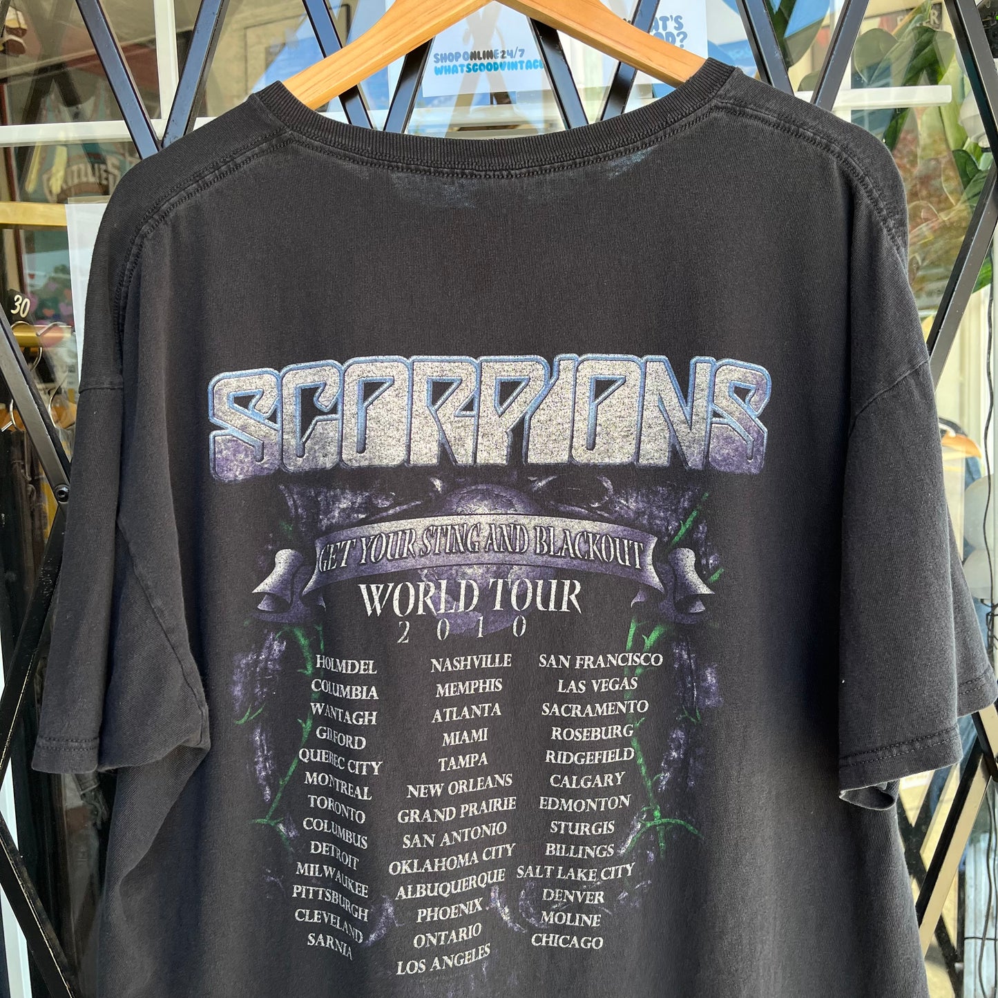 2010 Scorpions Tour Tee - Size XXL