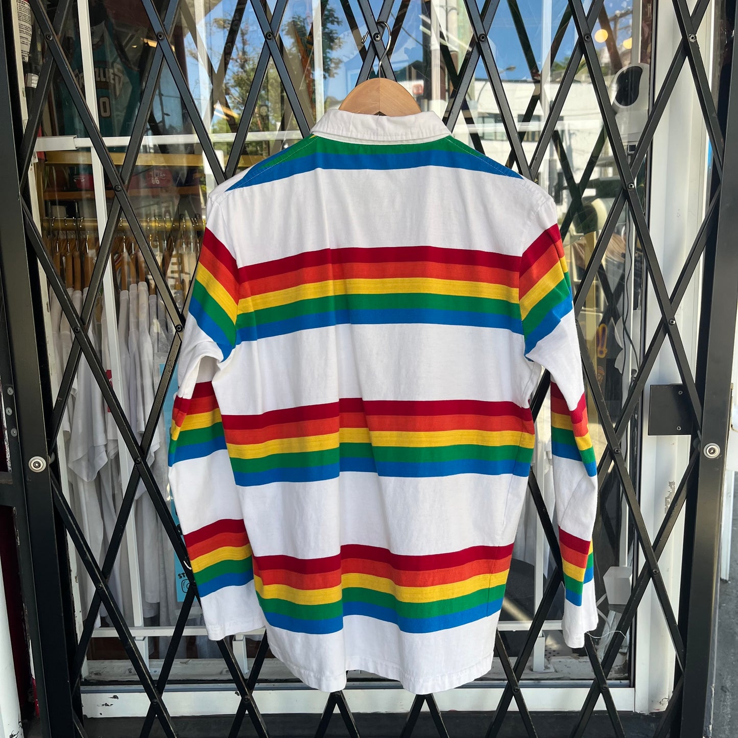 Lacoste Long Sleeve Shirt - Fits Size L