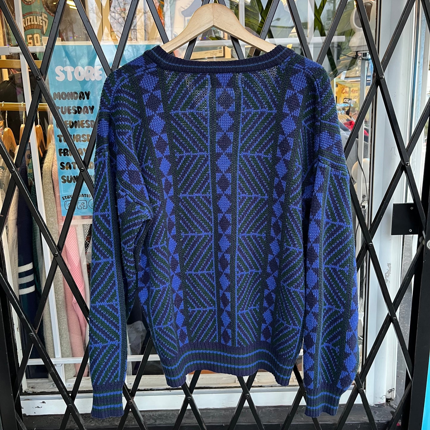 Vintage Knit Cardigan - Size L