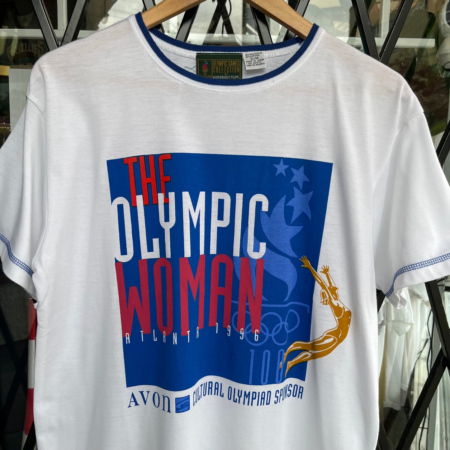 1996 Atlanta Olympic Women Tee - Size S