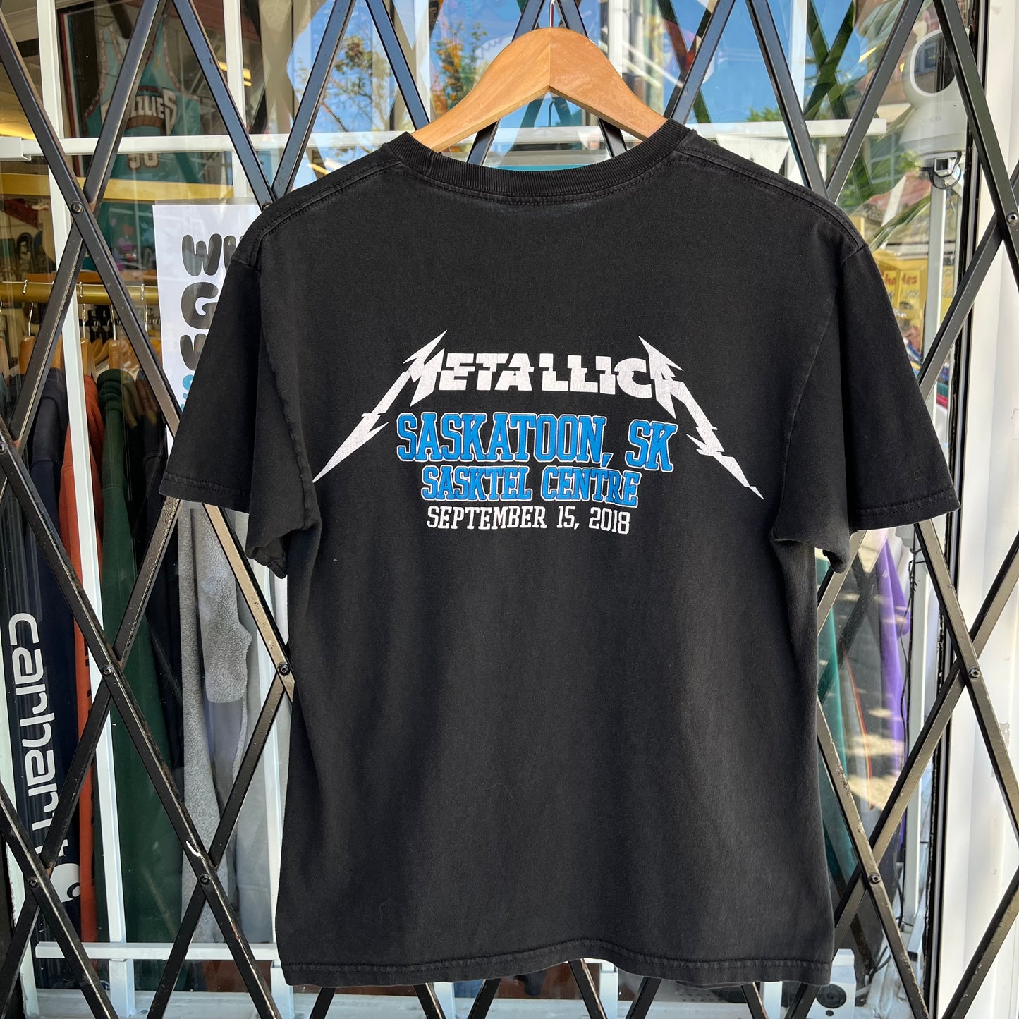 2018 Metallica Saskatoon Concert Tee - Size M