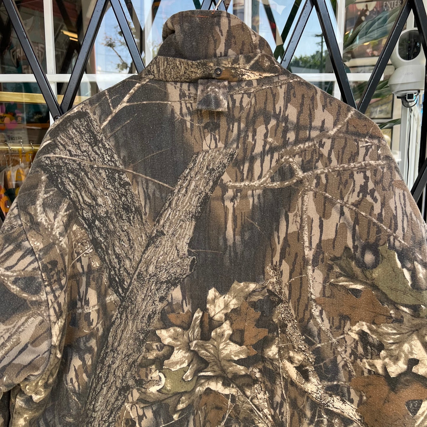 Vintage Mossy Oak Winter Hunting Jacket - Size XL