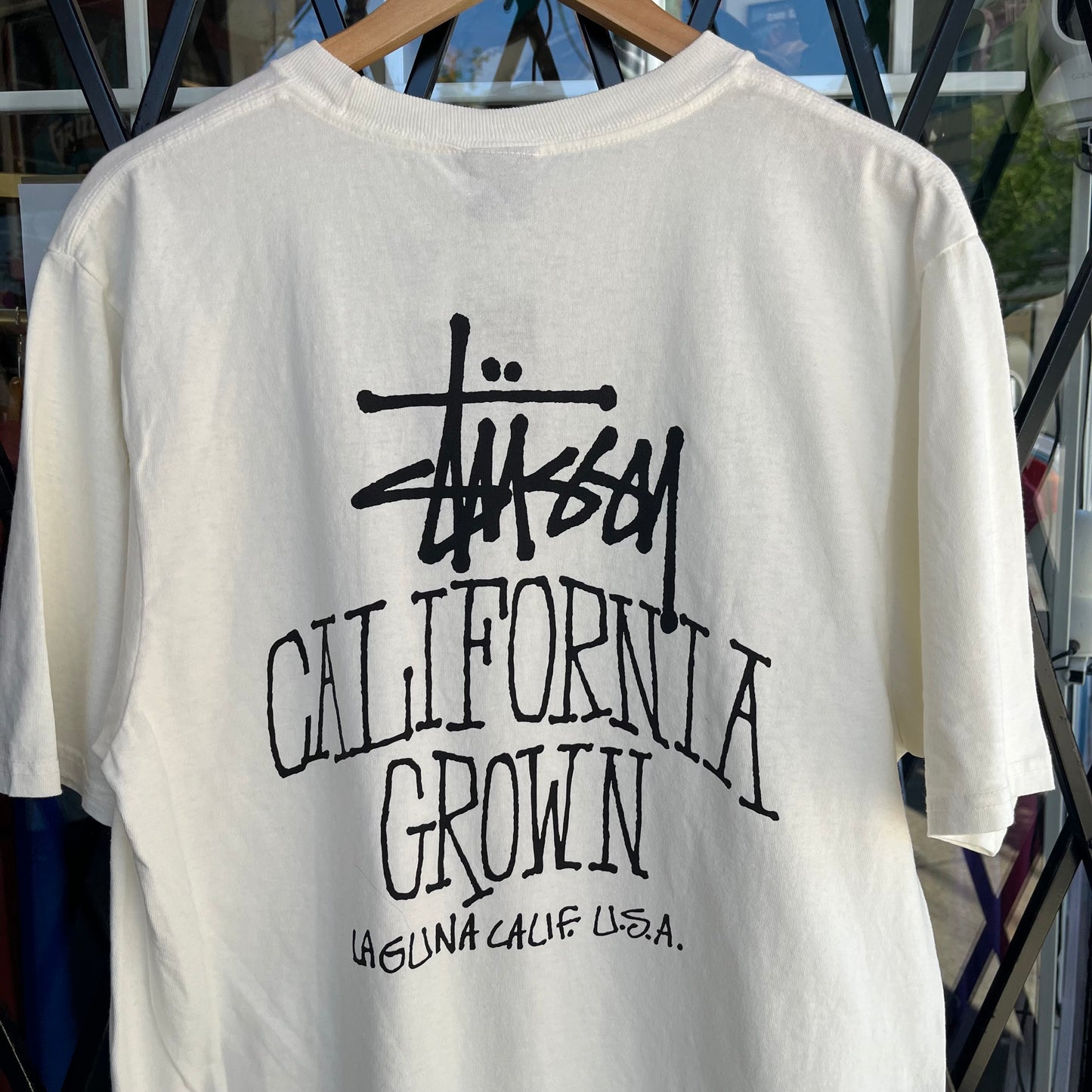 Stussy Cali Grown Tee White - Size M
