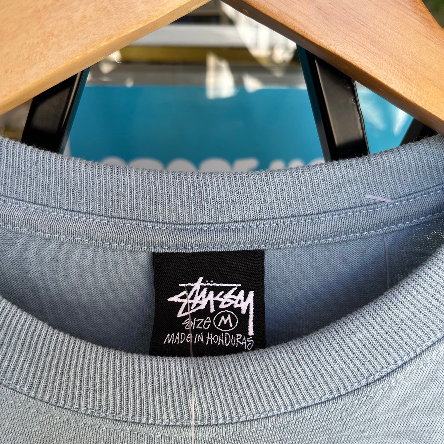 Stussy Vancouver Stock Long Sleeve Slate - Size M