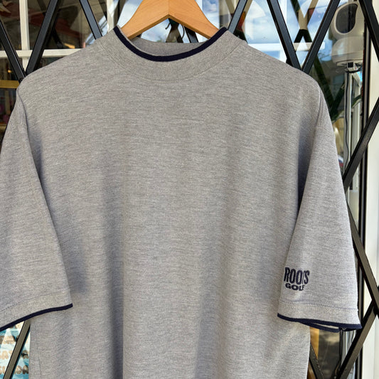 Vintage Roots Golf Mockneck Shirt - Size L