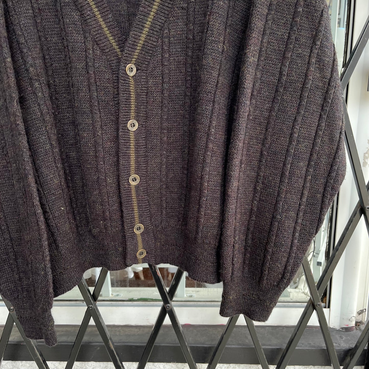 Vintage Knit Cardigan - Size XL