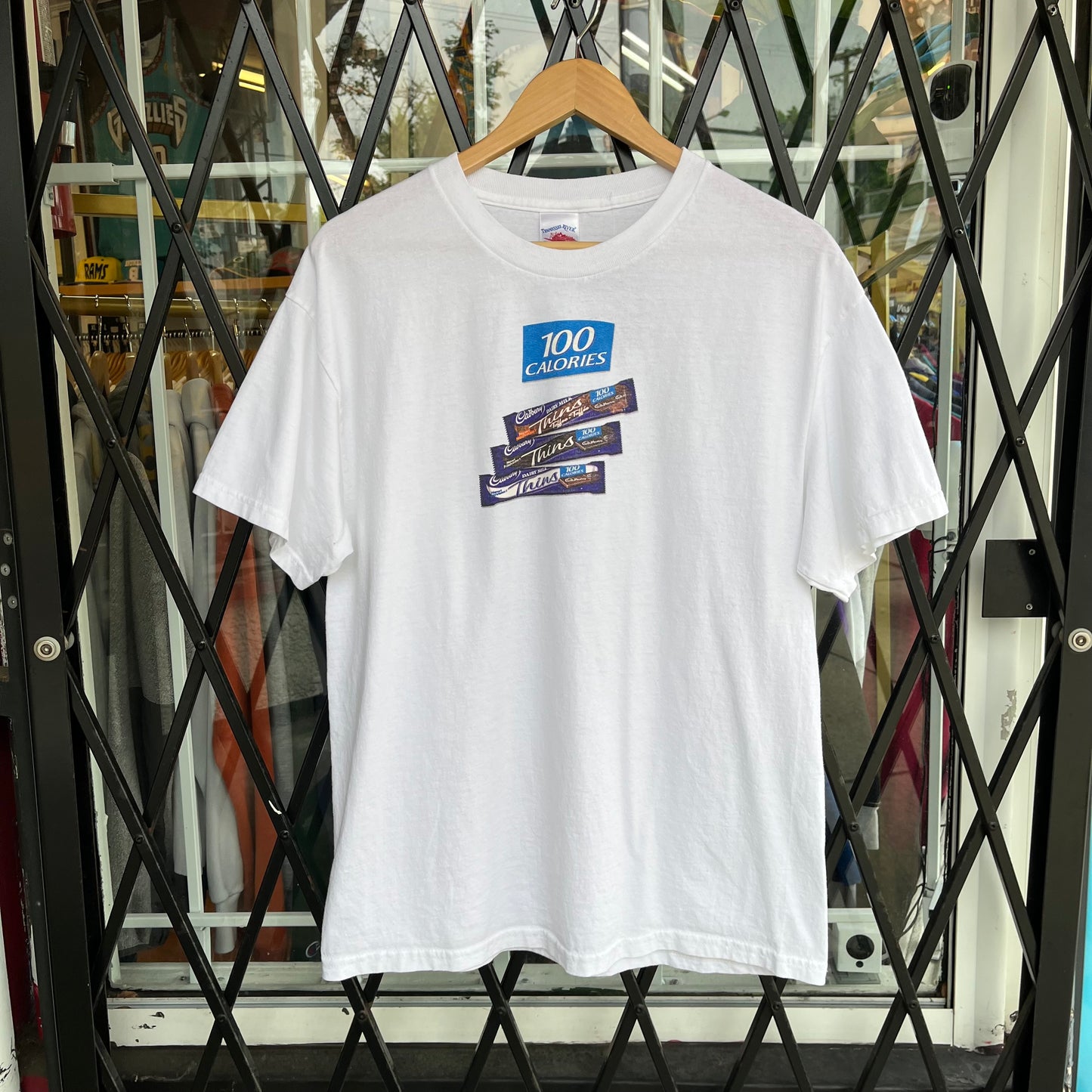 Vintage Cadbury Thins Promo Tee - Size L