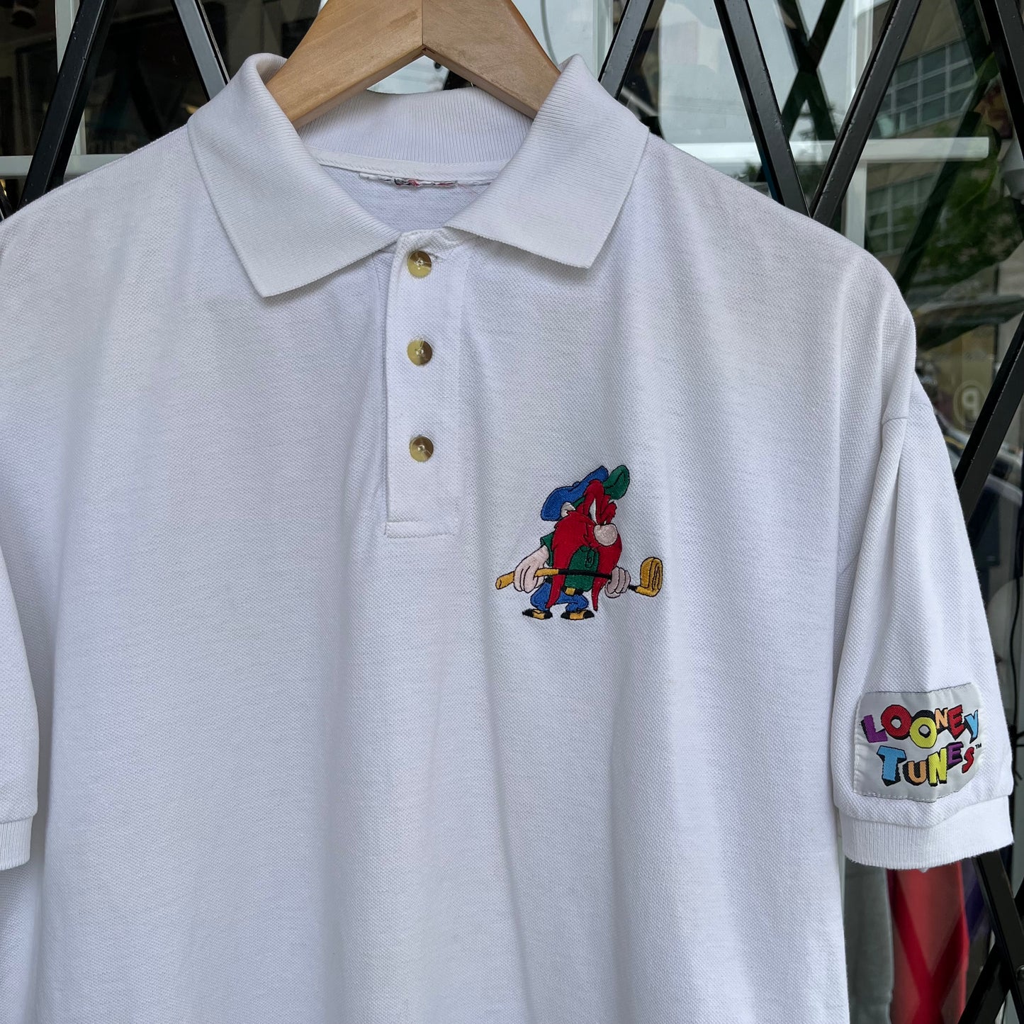 Vintage Looney Tunes Golf Shirt - Size M
