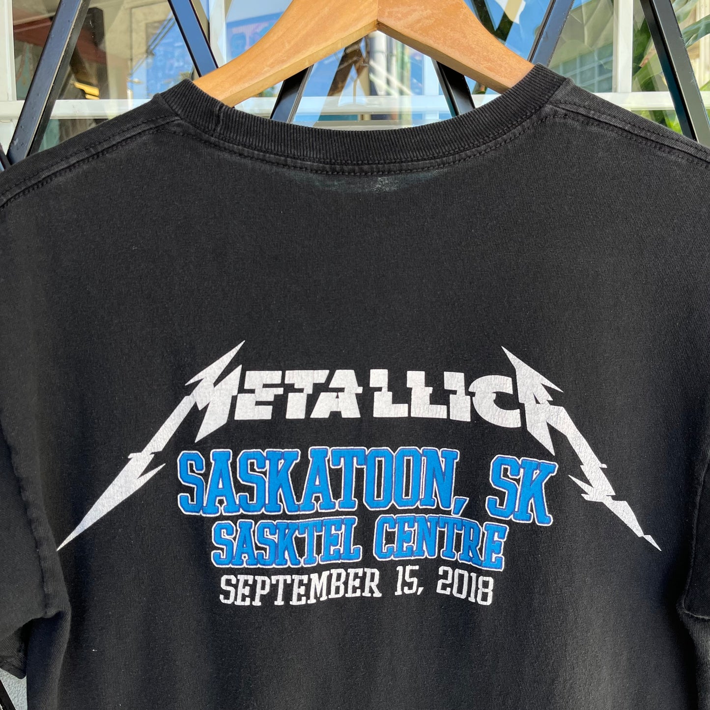2018 Metallica Saskatoon Concert Tee - Size M