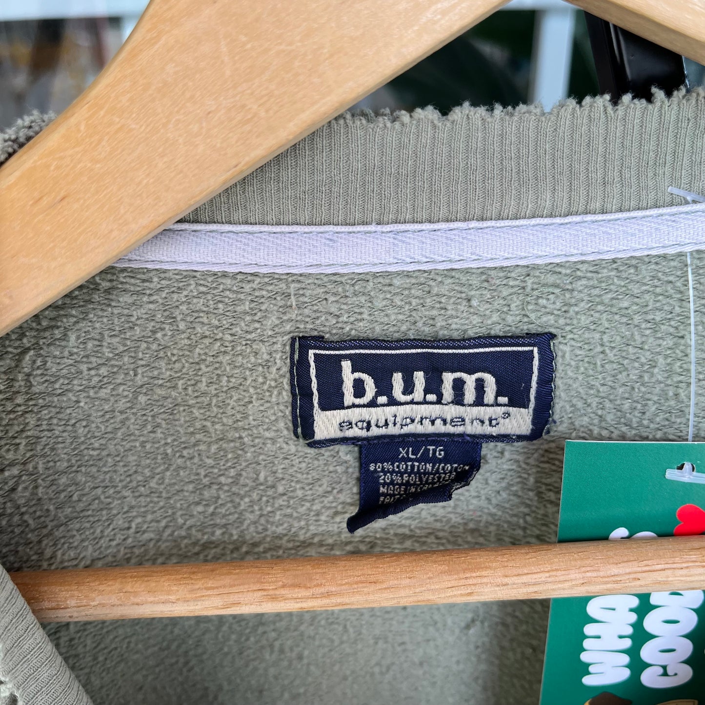 Vintage BUM Equipment Crewneck - Size XL