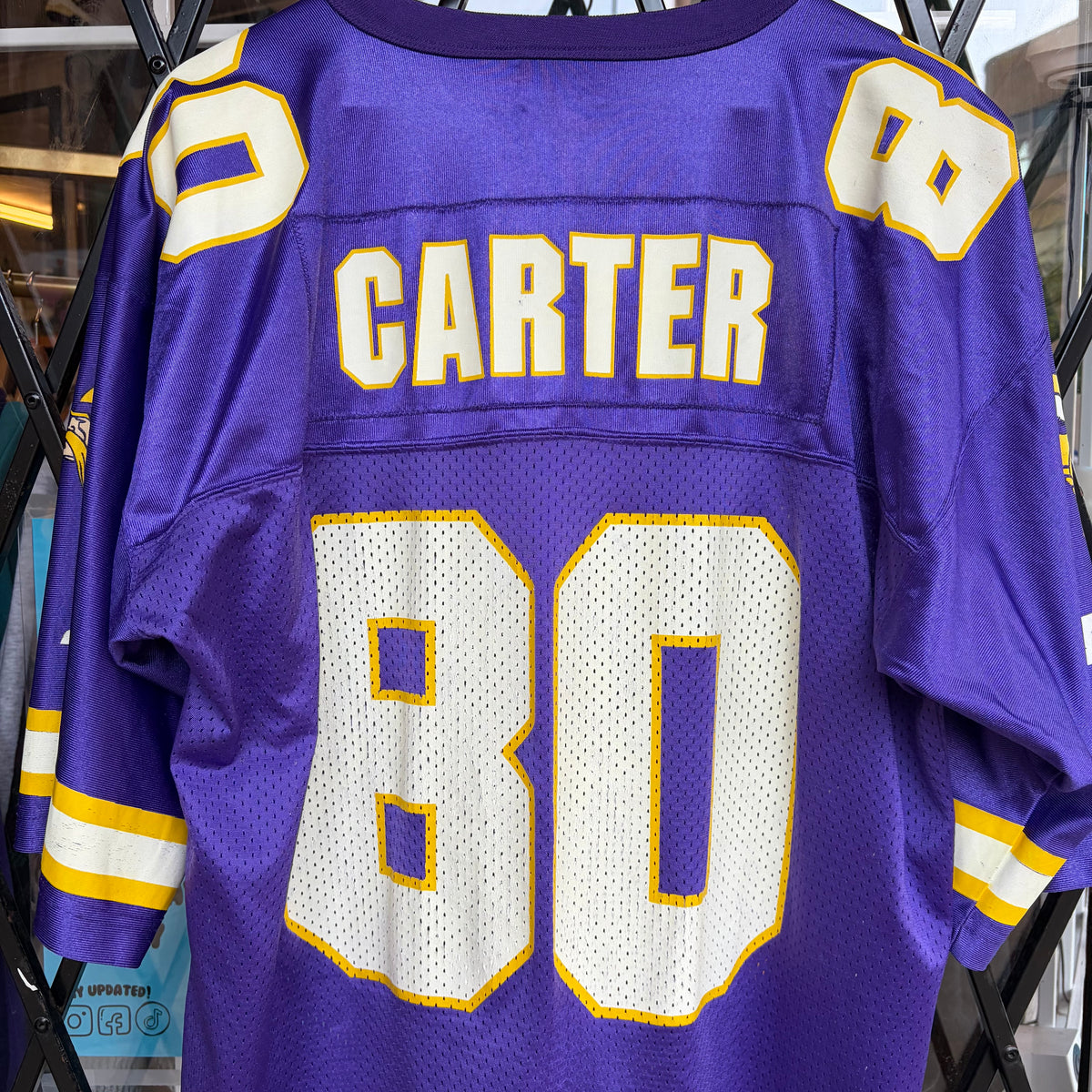 Vintage Starter Cris Carter Vikings Jersey - Size 52 (XL)