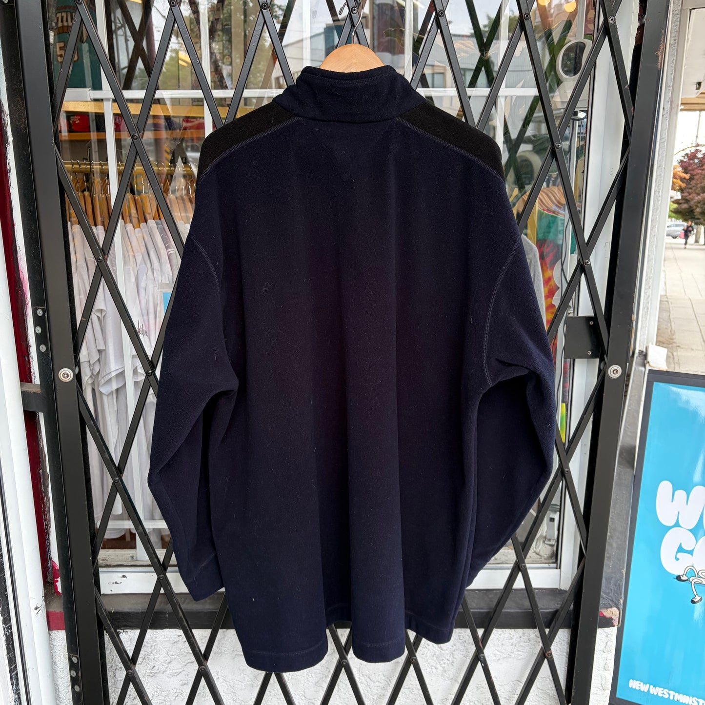 Vintage Tommy Hilfiger Quarter Zip Fleece Sweater - Size XXLT