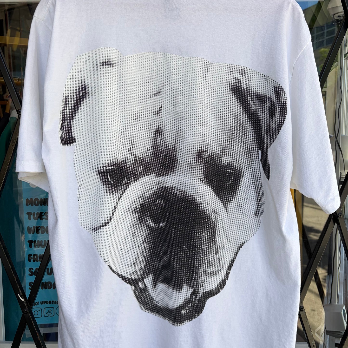 Stussy Big Dog Tee White - Size L