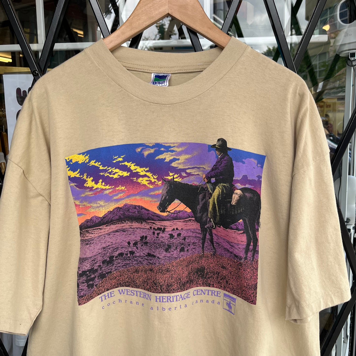 Vintage Western Heritage Centre Tee - Size XL