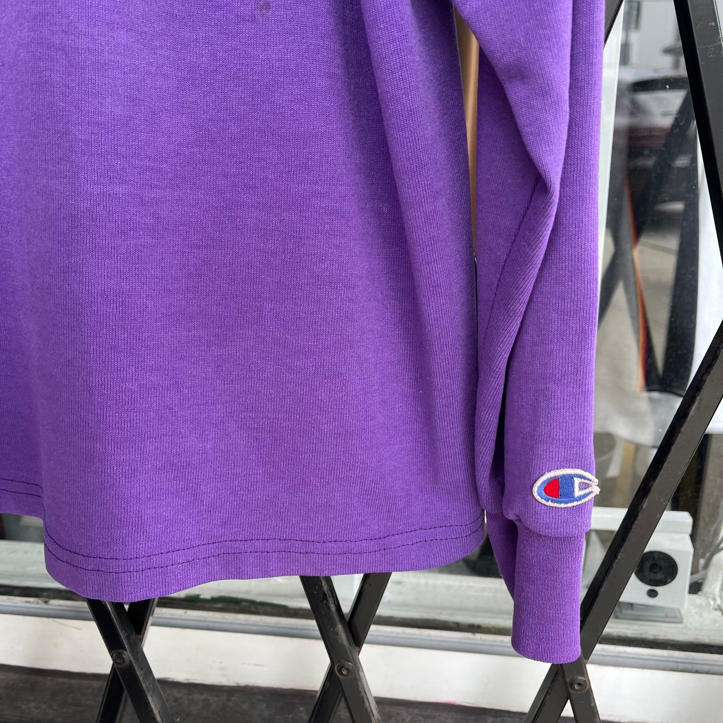 Vintage 90s Champion Washington Huskies Light Hoodie - Size L
