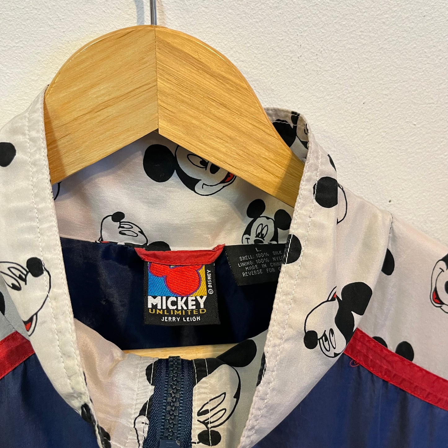 Vintage Mickey Mouse Windbreaker - Size L