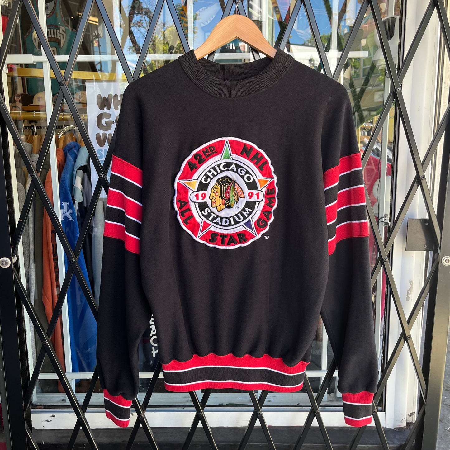 1991 NHL Chicago All-Star Game Crewneck - Size L