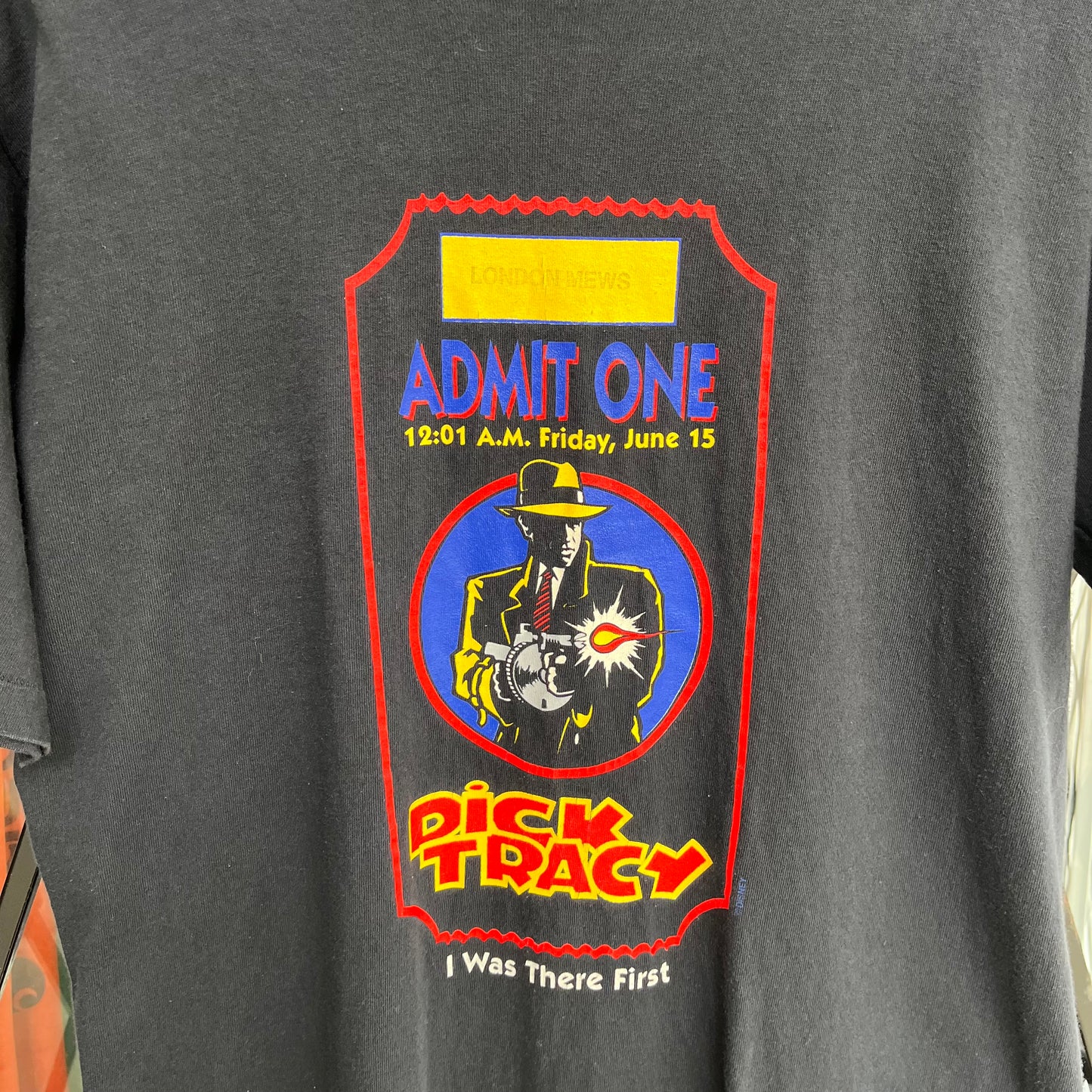 Vintage Disney Dick Tracy Movie Promo Tee - Size L
