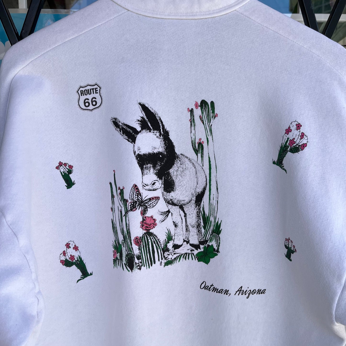 Vintage Arizona Donkey Souvenir Cardigan - Fits size L
