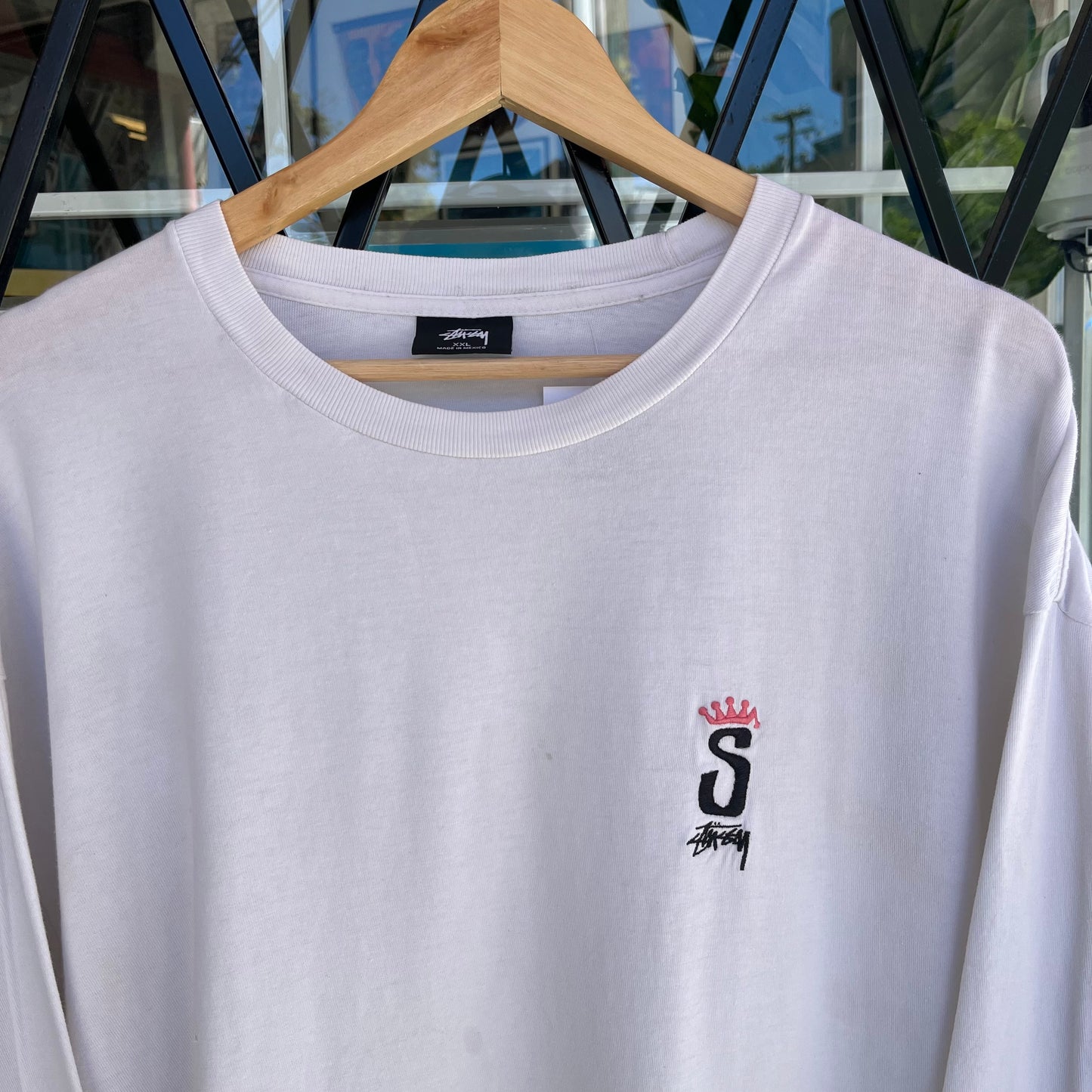 Stussy Crown Long Sleeve - Size XXL