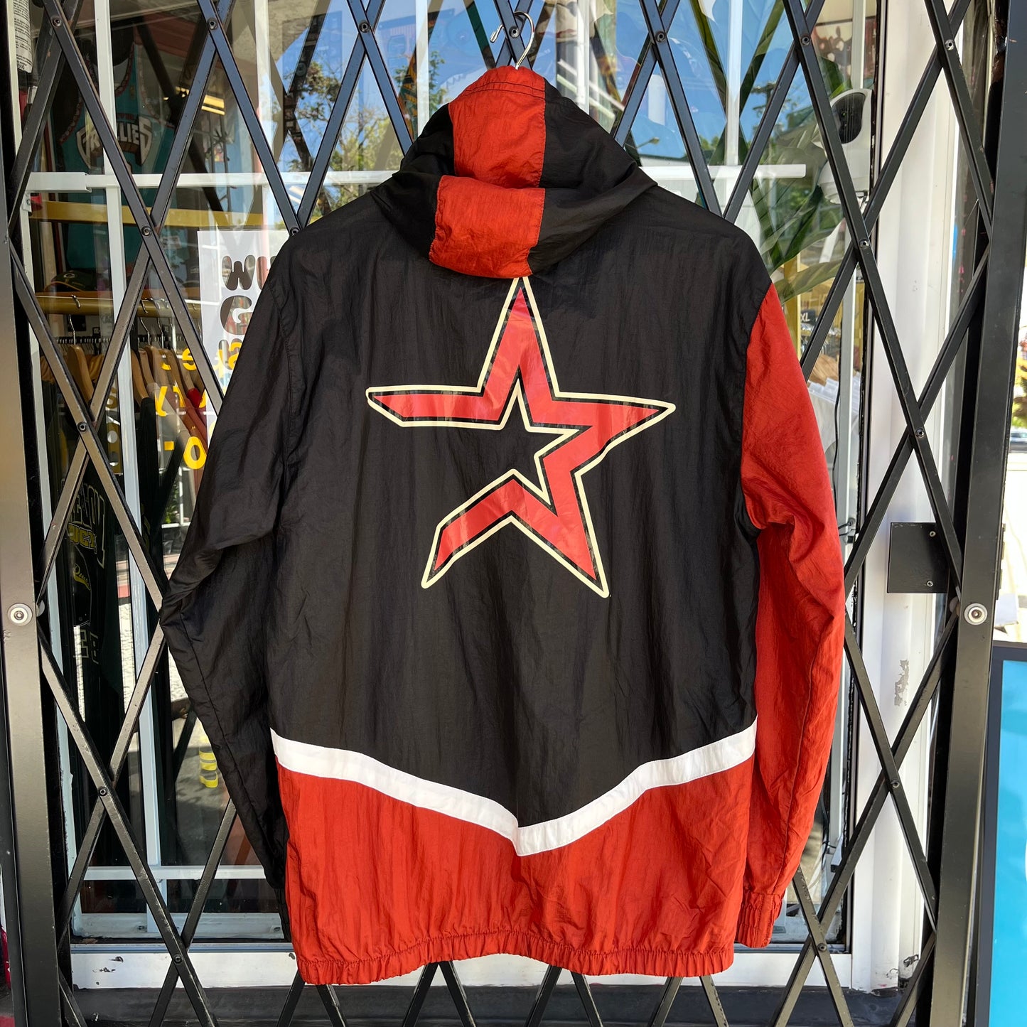 Mitchell & Ness Houston Astros Throwback Windbreaker - Size M