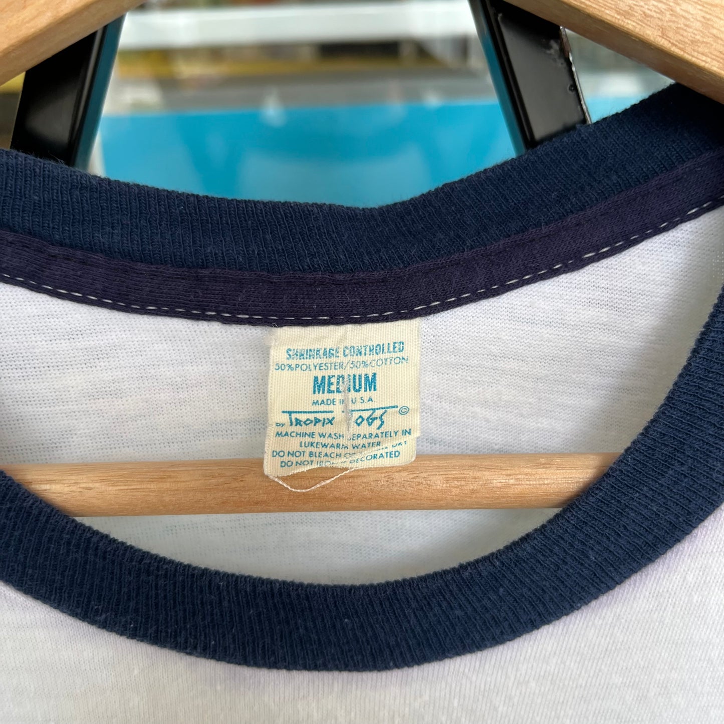 1980’s Wet N Wild Water Park Ringer Tee - Size M