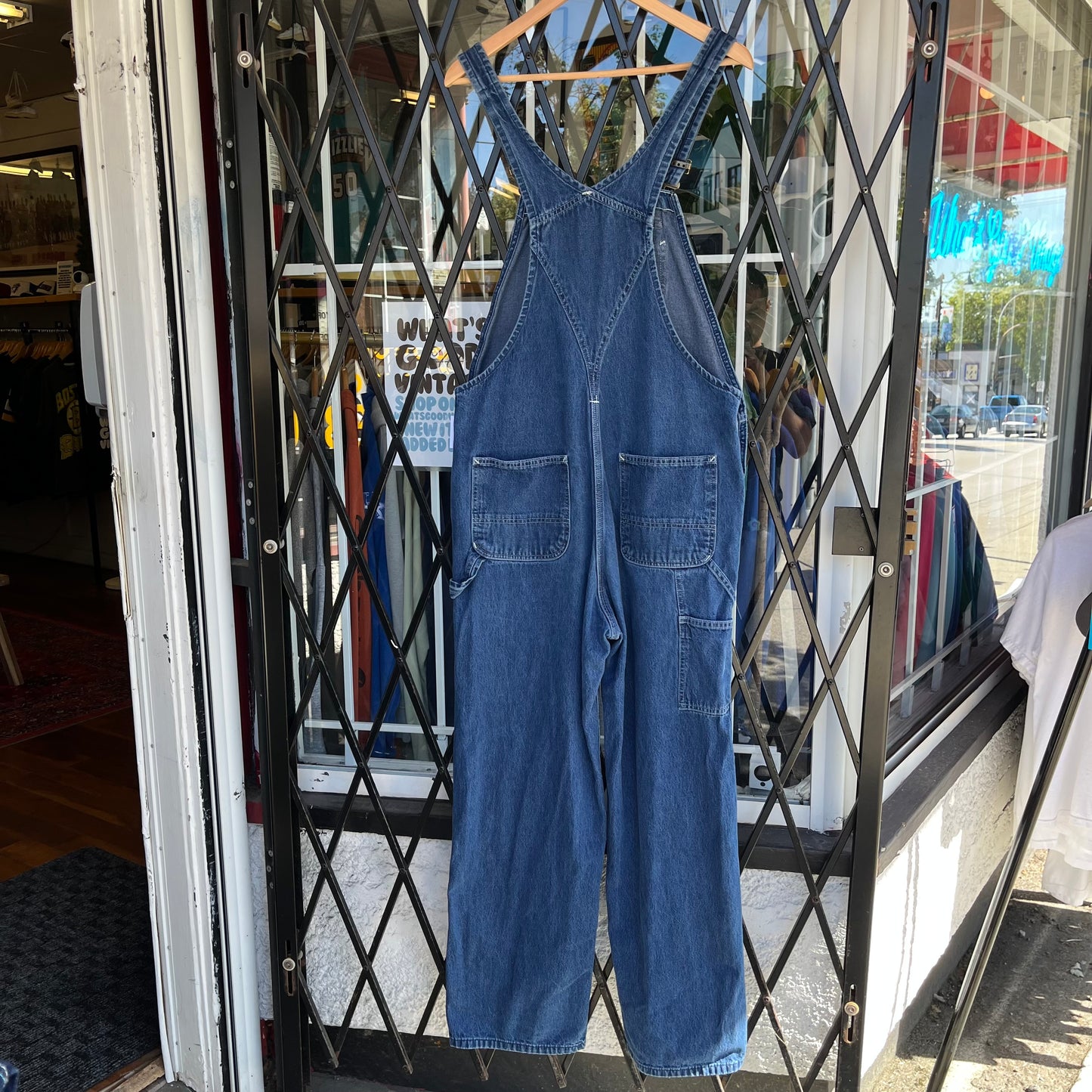 Carhartt Blue Overalls - Size 34W
