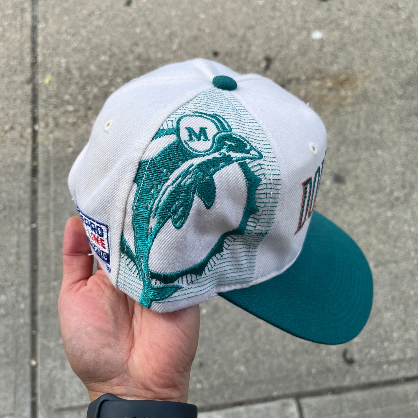 Vintage Sports Specialties Miami Dolphins Laser Snapback