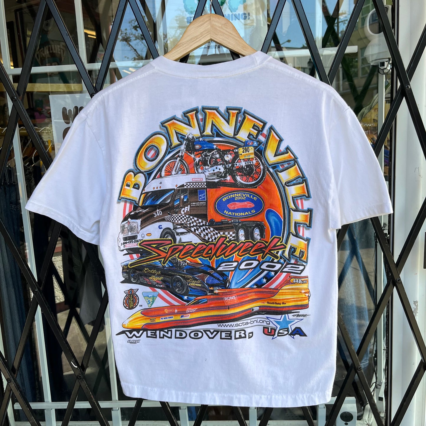 Bonneville Racing Tee - Size S