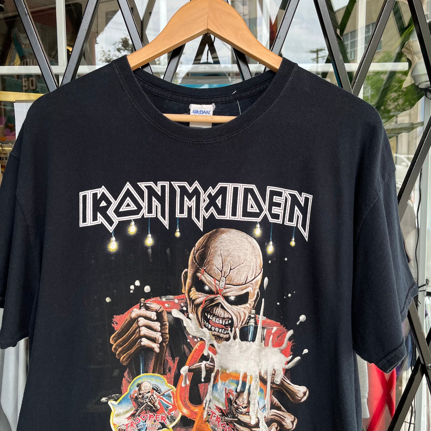 2016 Iron Maiden x Trooper Beer Tee - Size XL