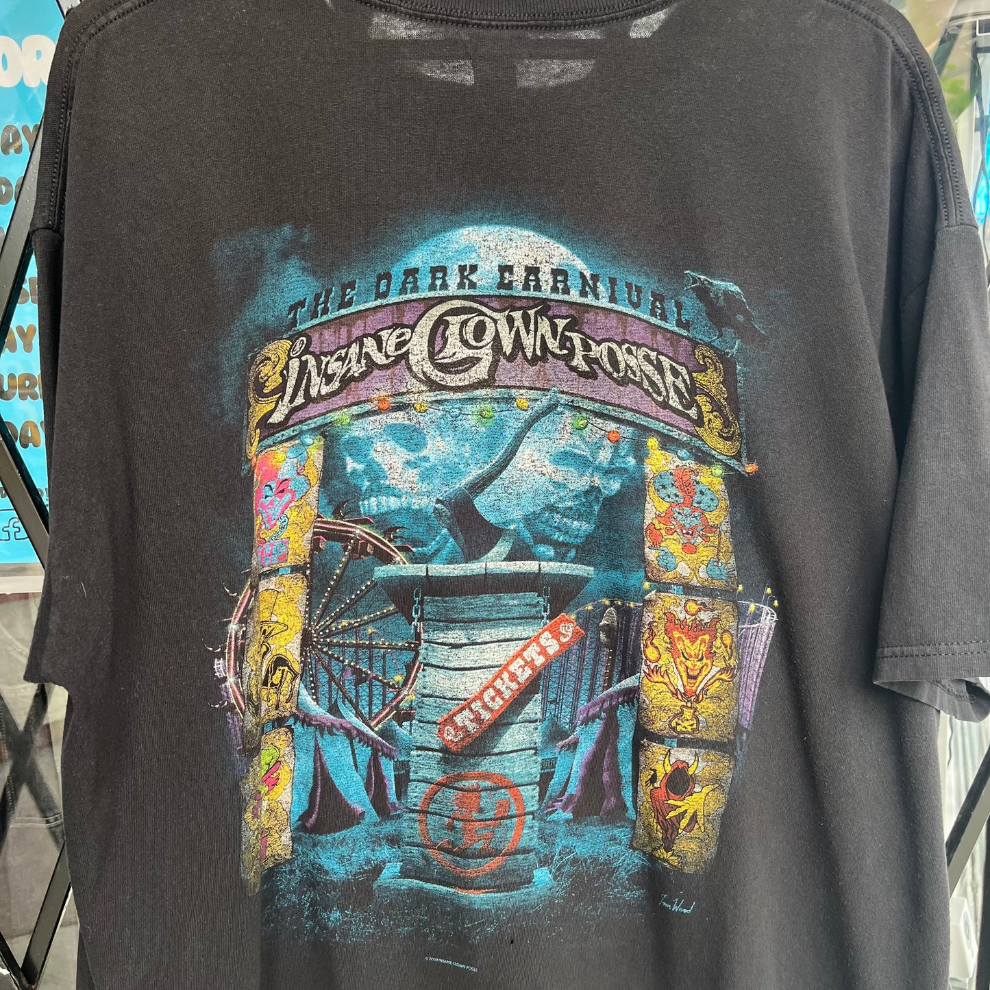 2009 Insane Clown Posse Art By Tom Wood - Size XXL