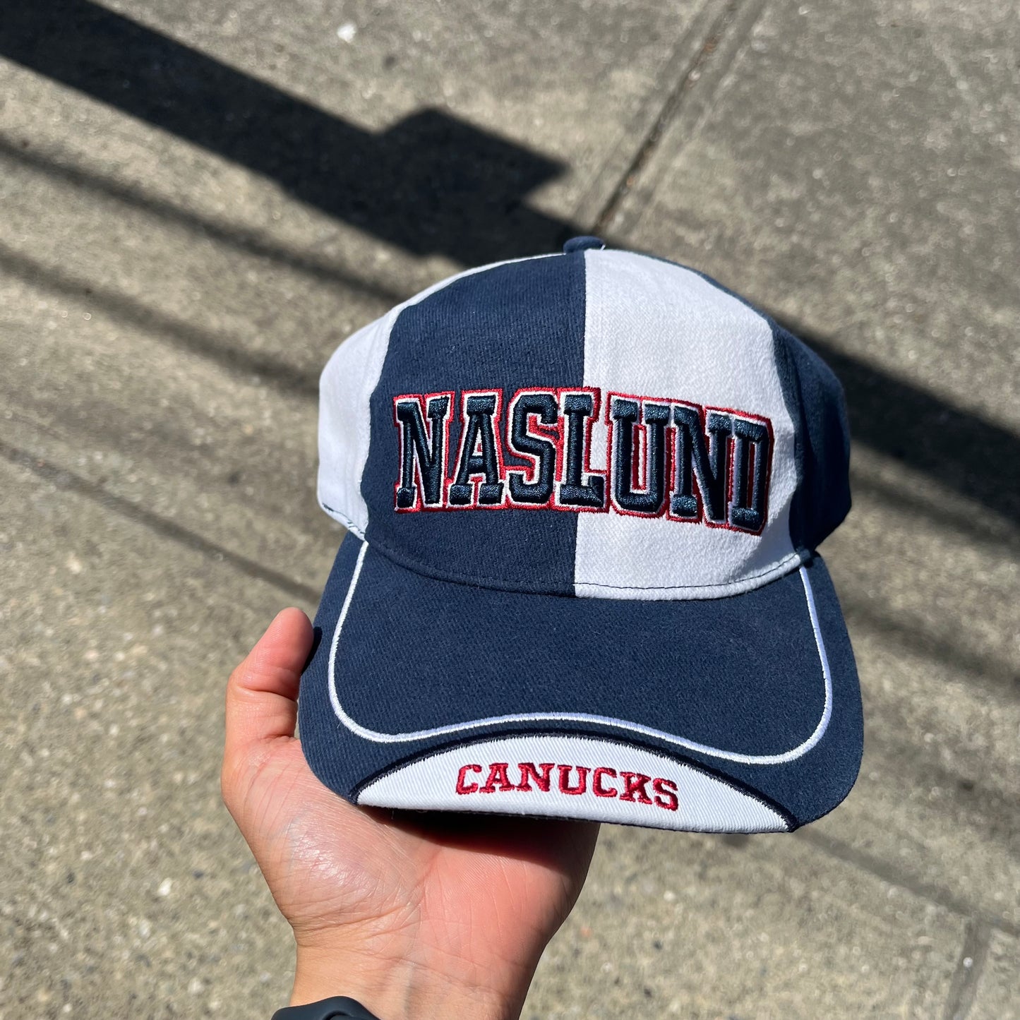 Vintage Vancouver Canucks Marcus Naslund Hat