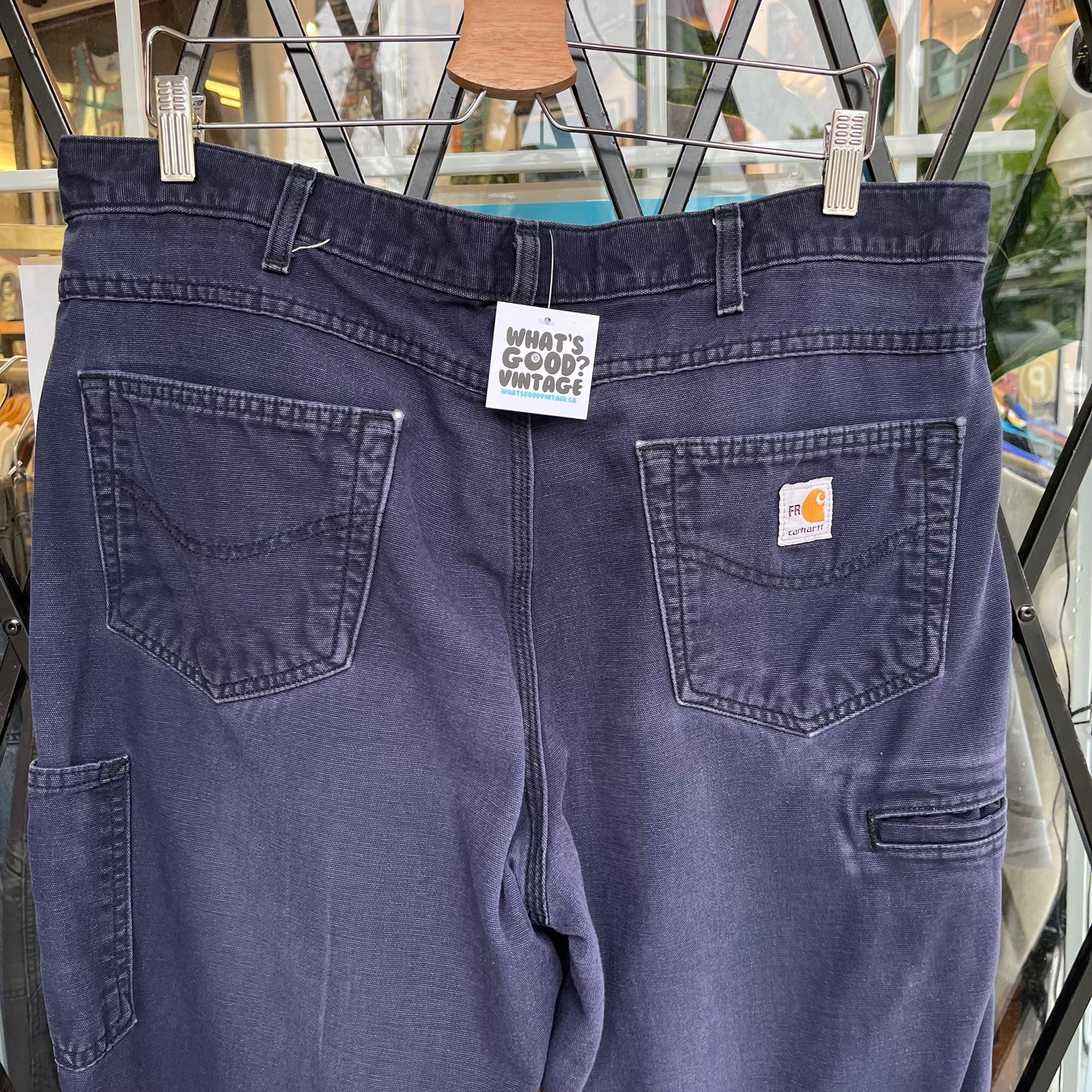 Carhartt FR Navy Pants - Size 38W