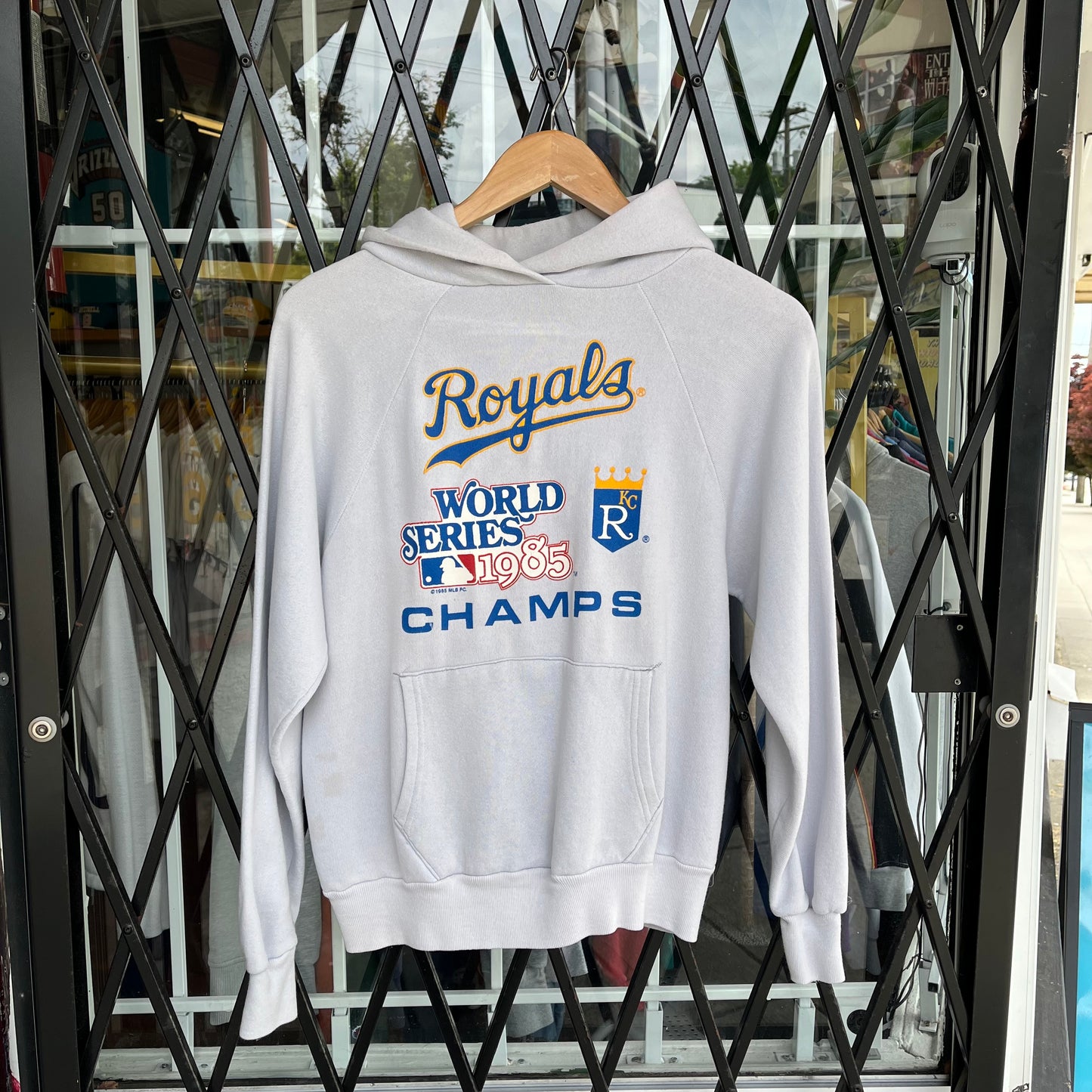Vintage 1985 Kansas City Royals Hoodie - Size S