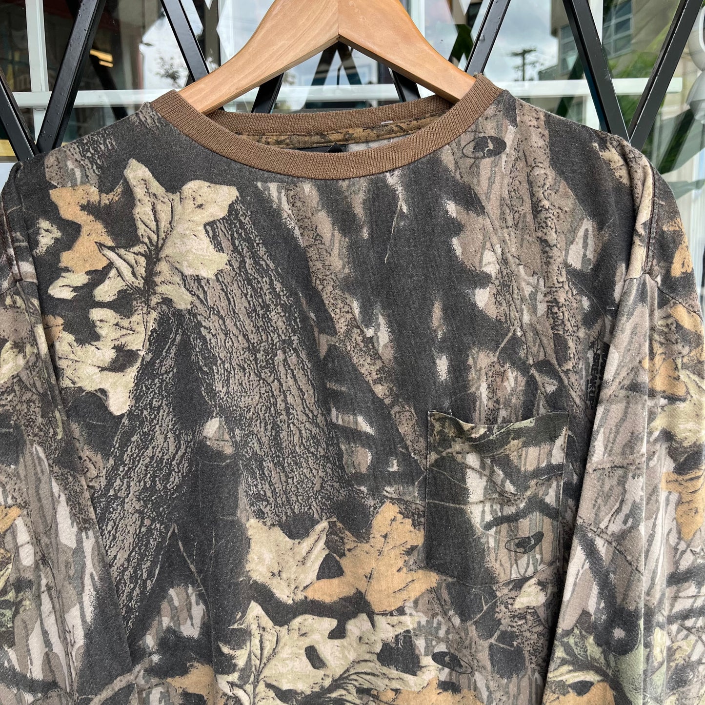 Vintage Real Tree Pocket Long Sleeve - Size XXL
