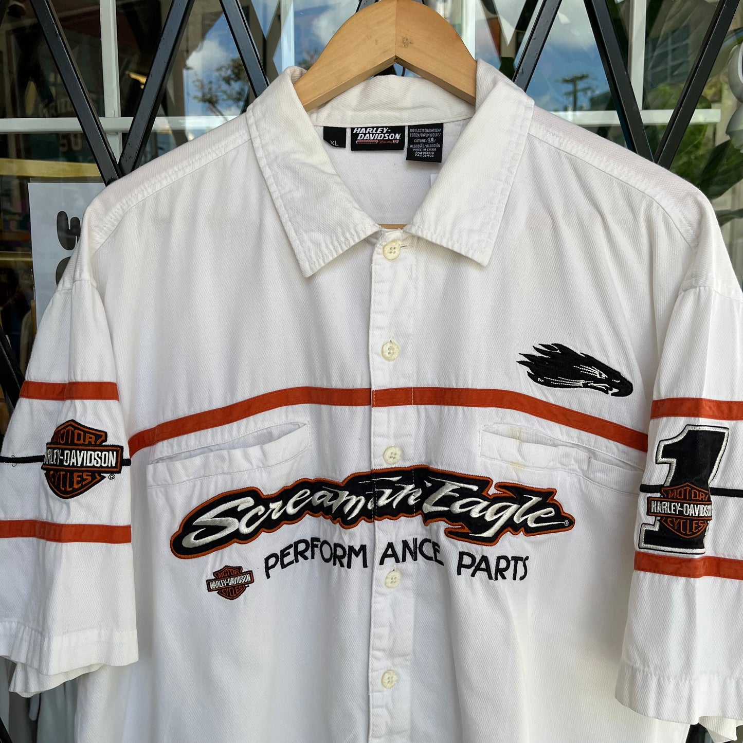 Harley Davidson Button Up Shirt - Size XL